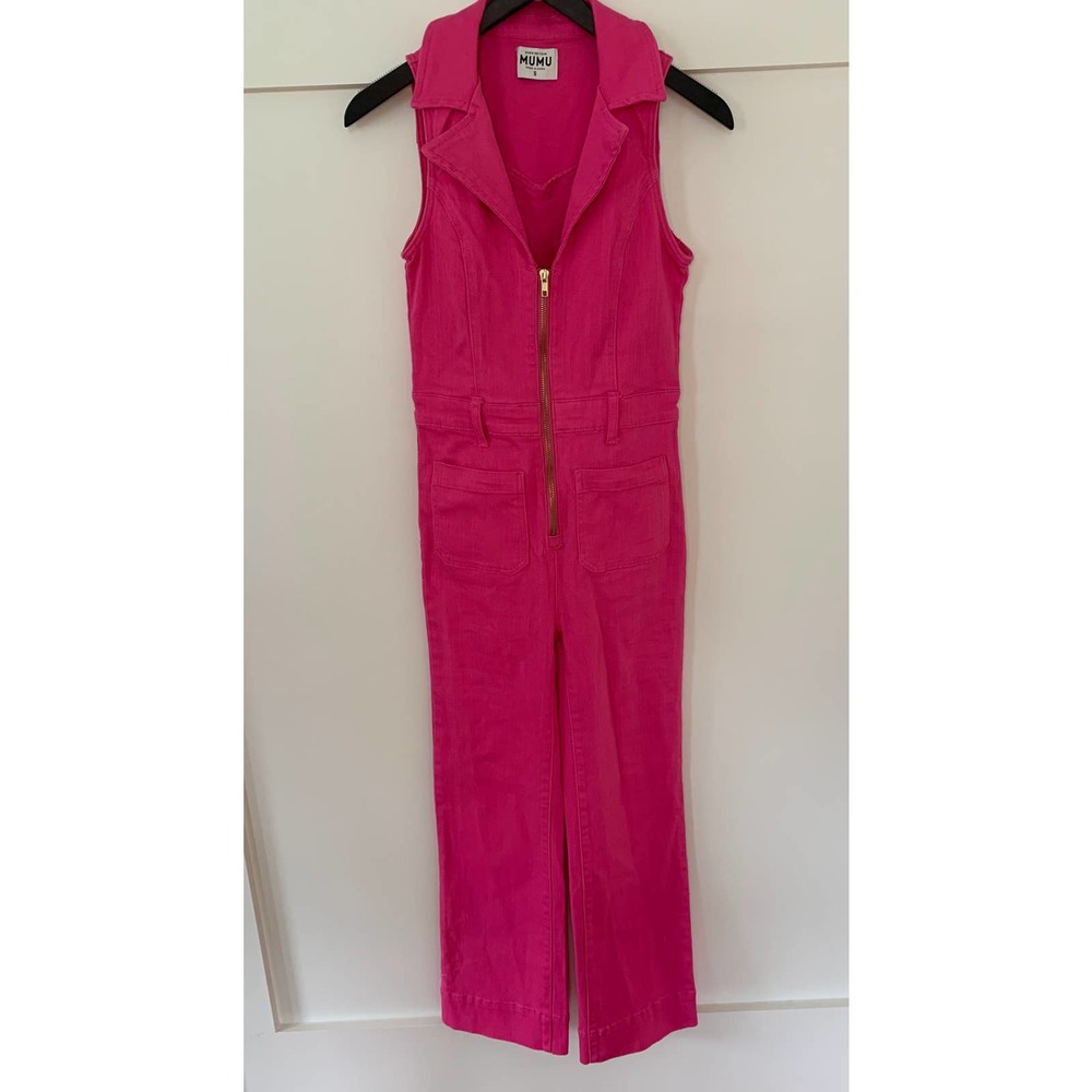 Show Me Your MuMu Pink Jumpsuit